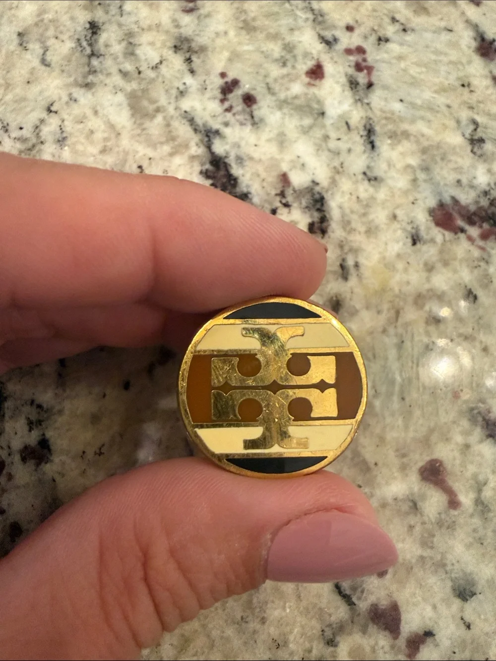 Tory Burch gold tone